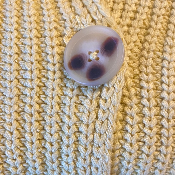 Free People Mustard Button-Up Cardigan - Picture 5 of 8